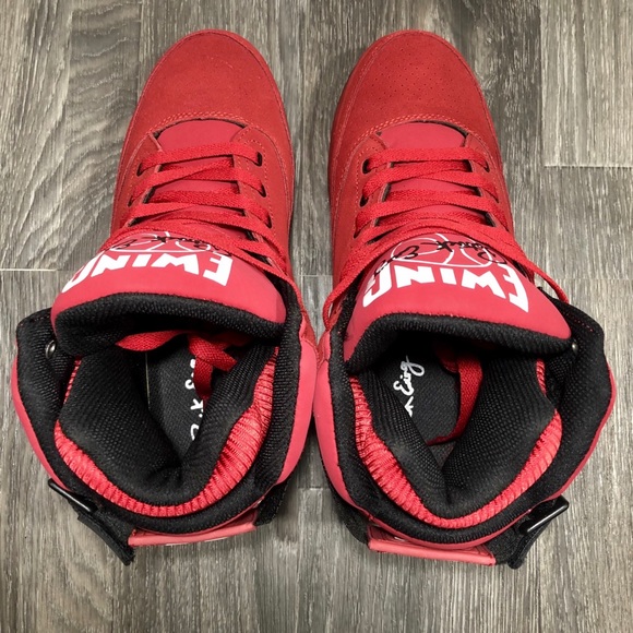 Ewing 33 Hi Red & Black OG VNDS With OG Box - Picture 11 of 16